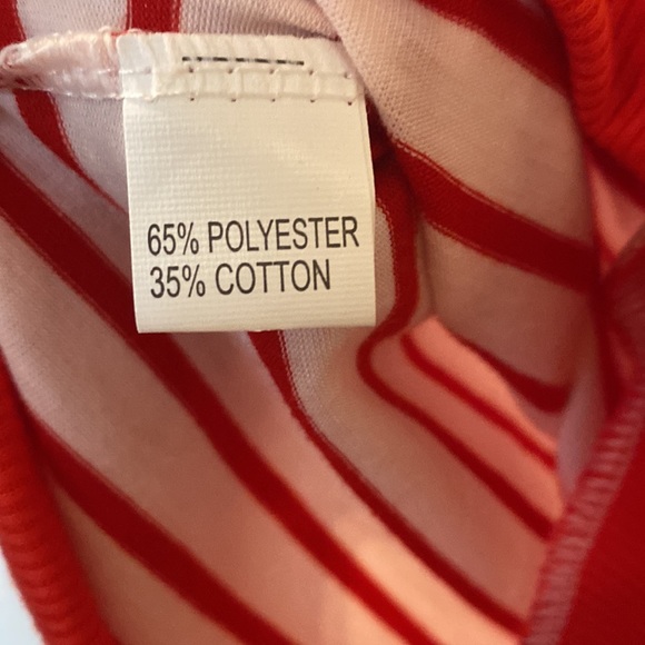 NWT Ivory striped sweater with elbow patches size medium - Picture 3 of 5